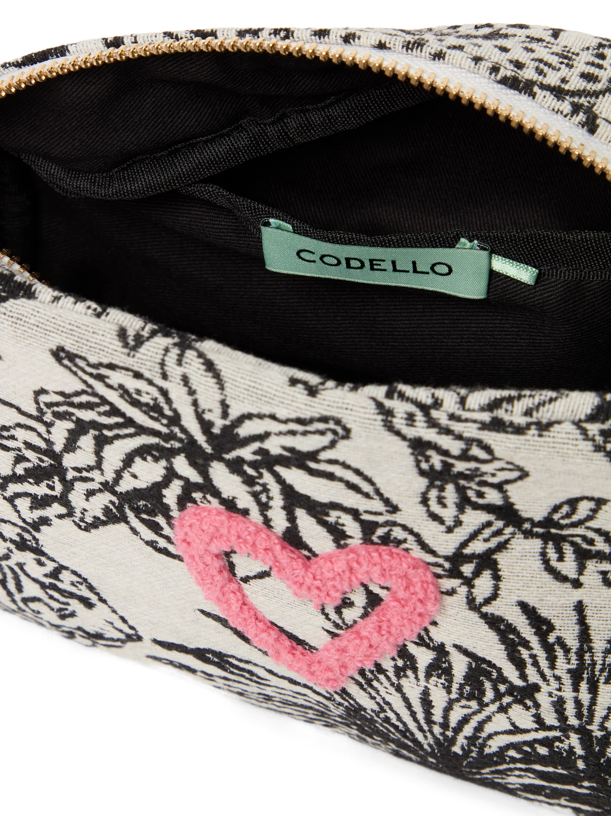 CODELLO Toiletry Bag in Black