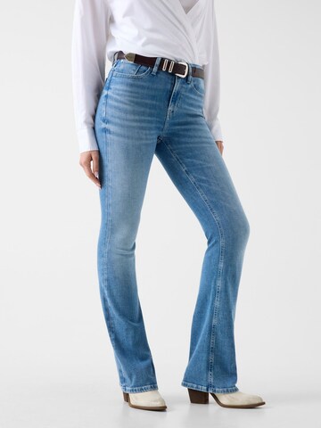 GUESS Flared Jeans 'Sexy' in Blau: Vorderseite