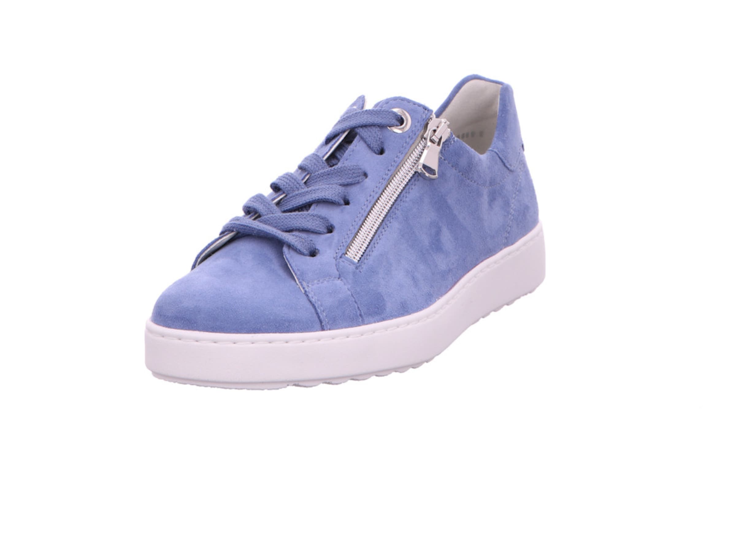 SEMLER Veterschoen in Blauw: voorkant