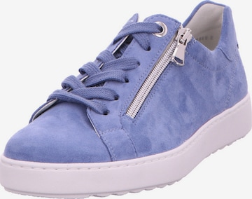 SEMLER Schnürschuh in Blau: Vorderseite