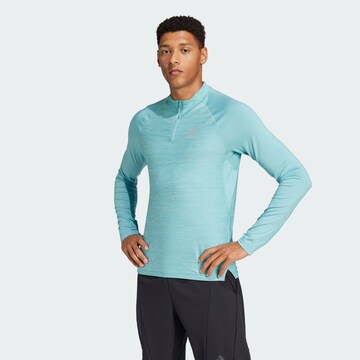 ADIDAS PERFORMANCE Performance Shirt 'Gym+' in Green: front