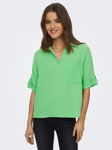 Camicia da donna 'THEIS' di JDY in verde: frontale