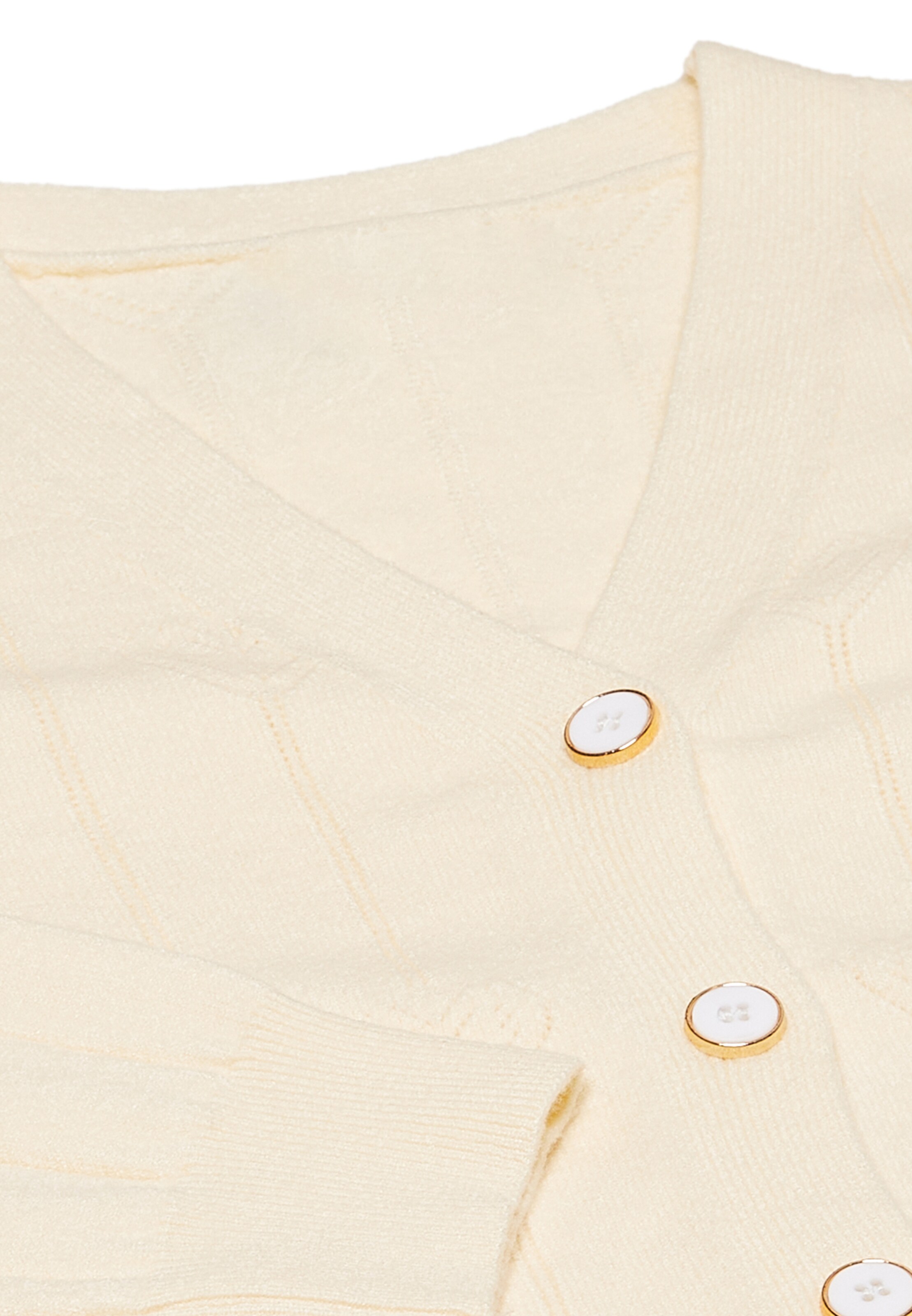 SANIKA Cardigan i hvid