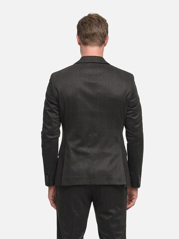 Zuitable Slim Fit Sakko 'DiNick'‌‌ in Braun