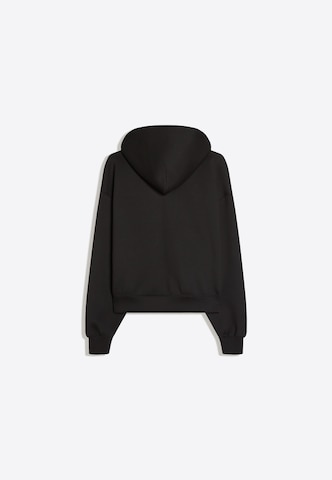 Bershka Sweatjakke i sort