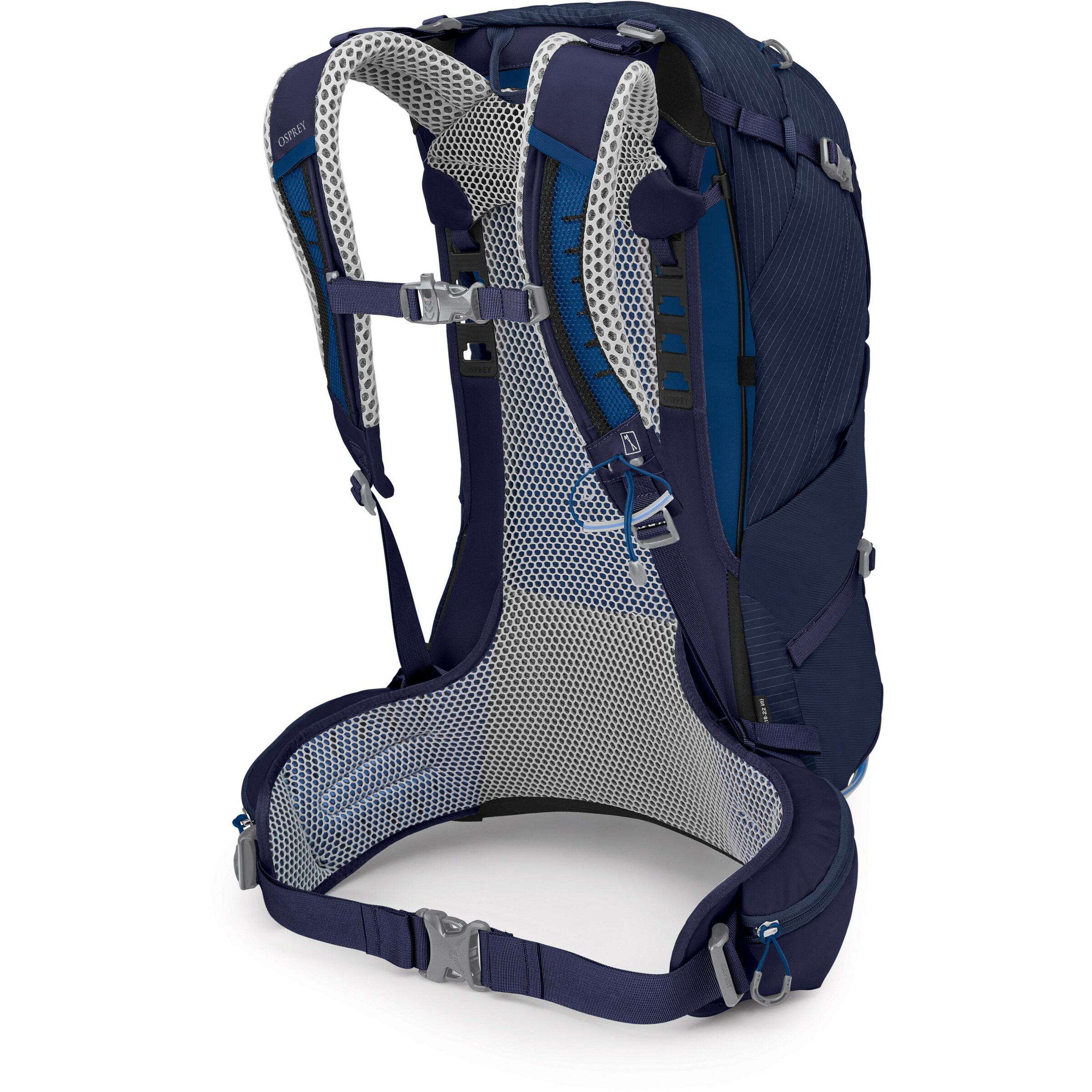 Osprey Wanderrucksack 'Stratos' in Blau