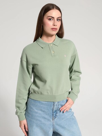 NOWIHT Sweatshirt 'Morwenna' in Groen