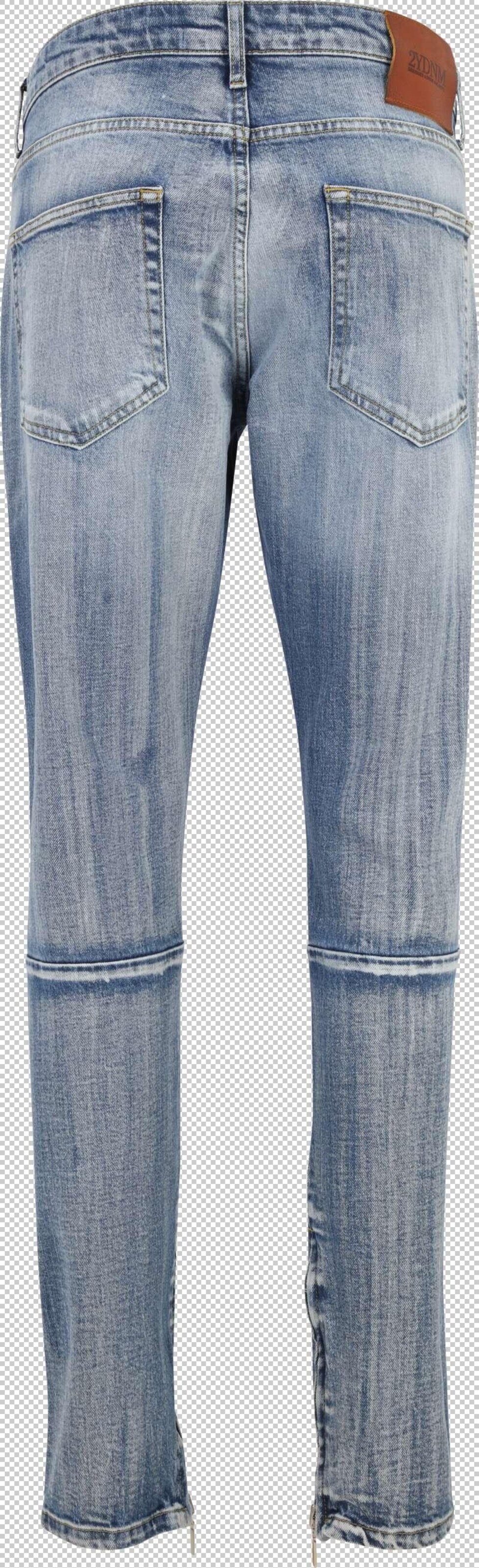 2Y Premium Regular Jeans in Blau