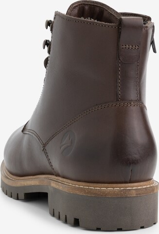 Travelin Lace-Up Boots 'Stalon ' in Brown