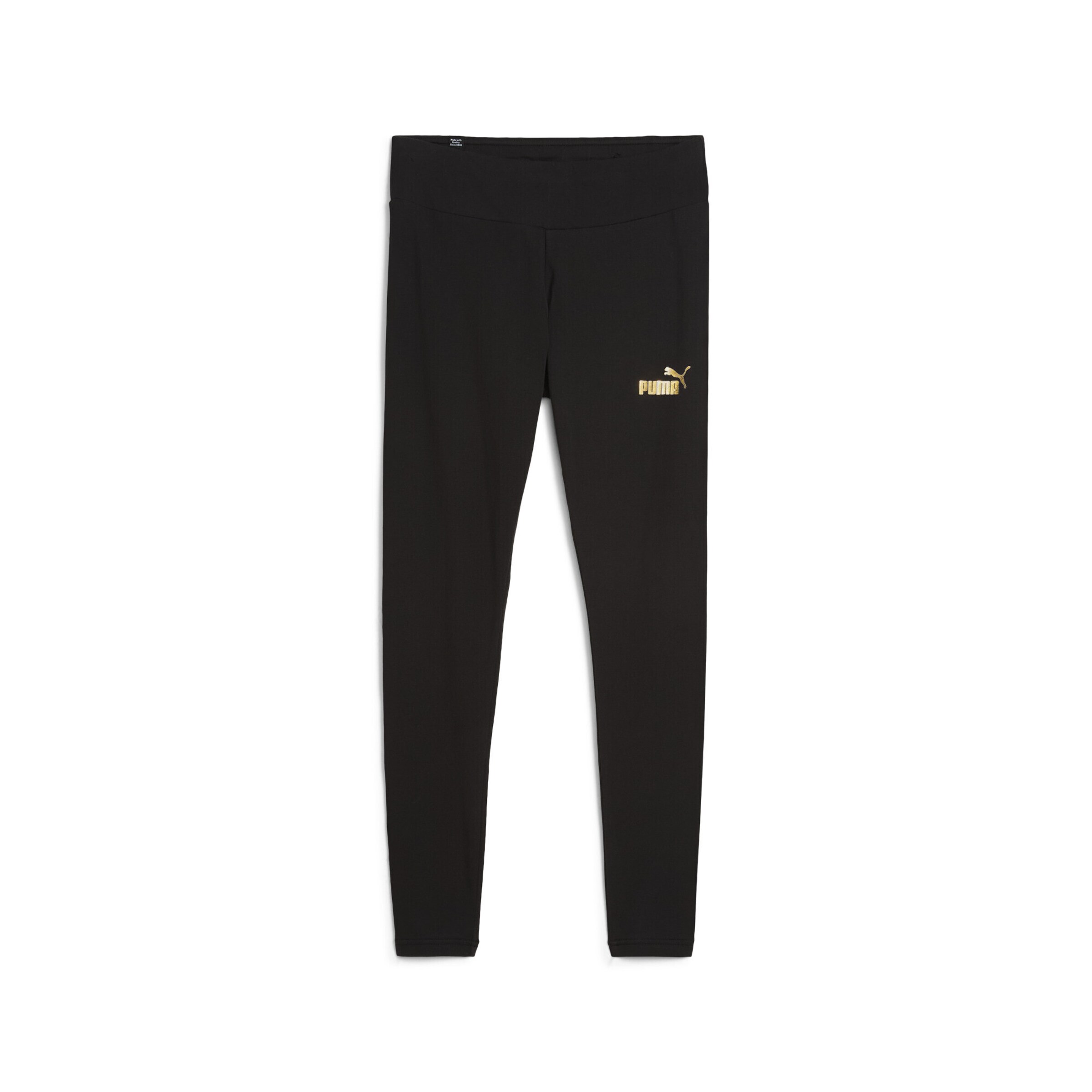 PUMA Skinny Workout Pants 'ESS' in Black: front