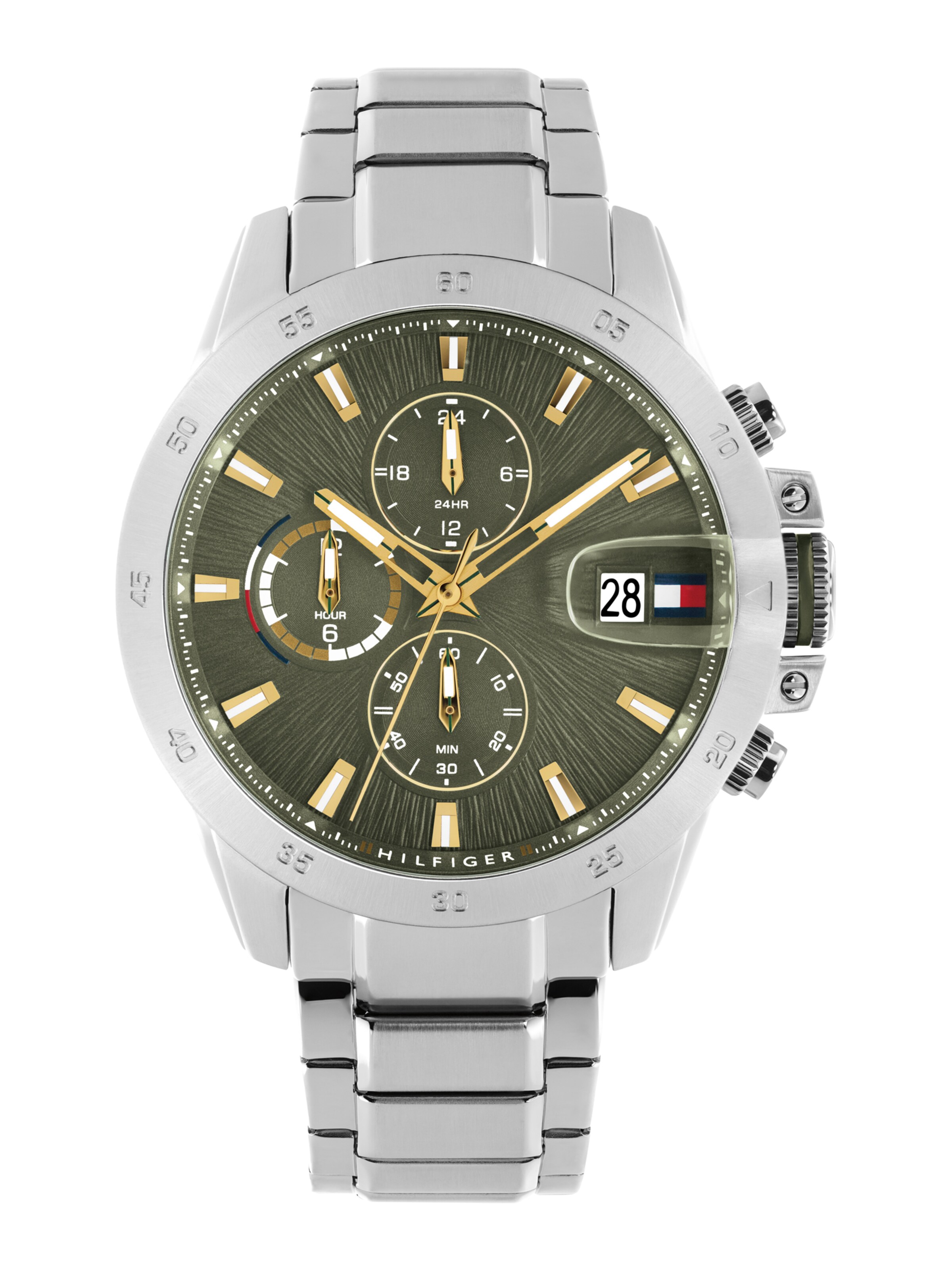 TOMMY HILFIGER Uhr 'JAMESON' in Silber