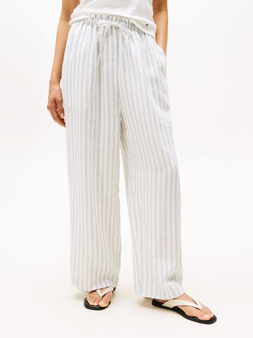 TOMMY HILFIGER Loosefit Broek in Blauw: voorkant