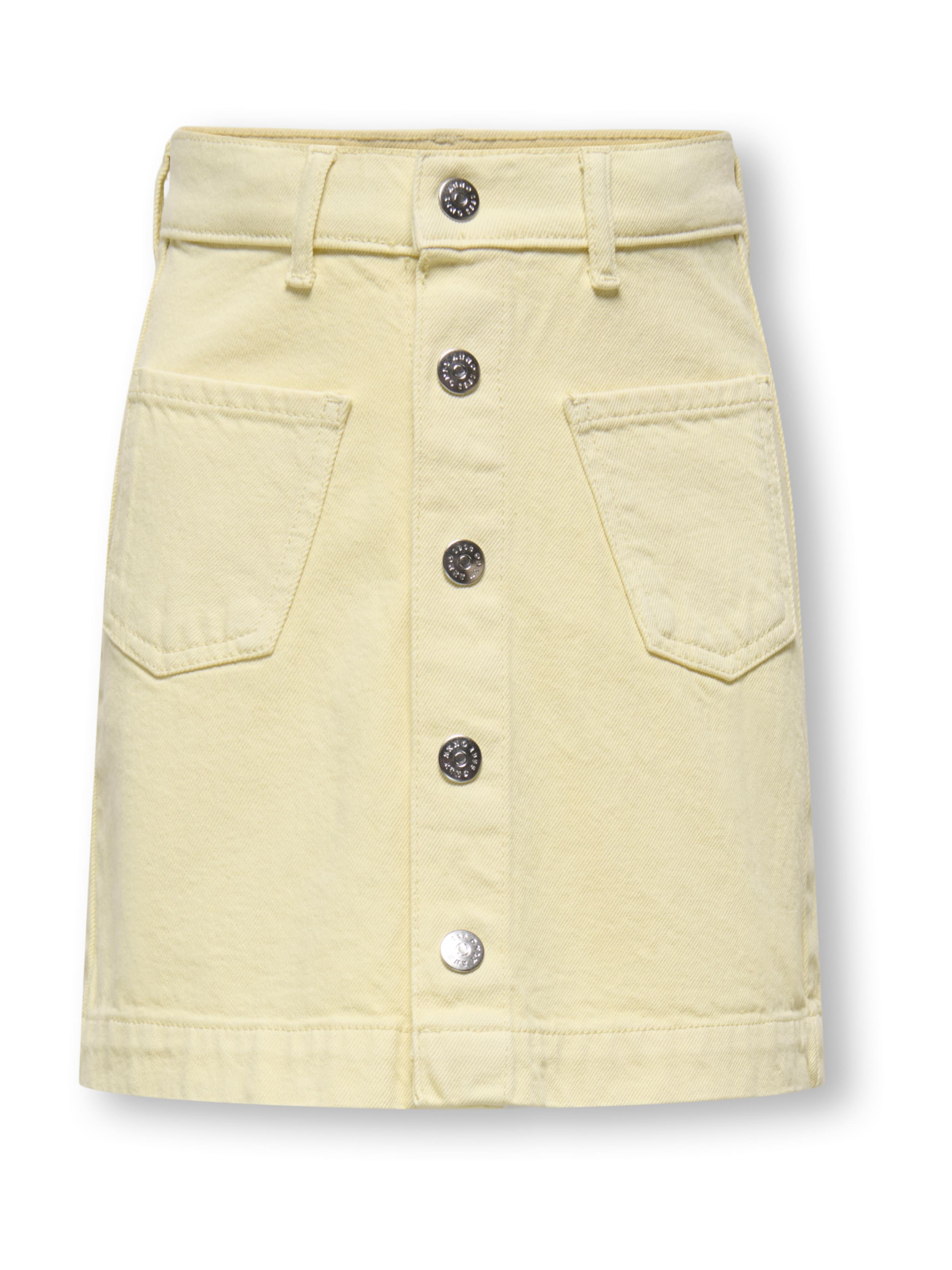 ONLY GIRLS - Falda 'KOGAMAZING' en amarillo: frente