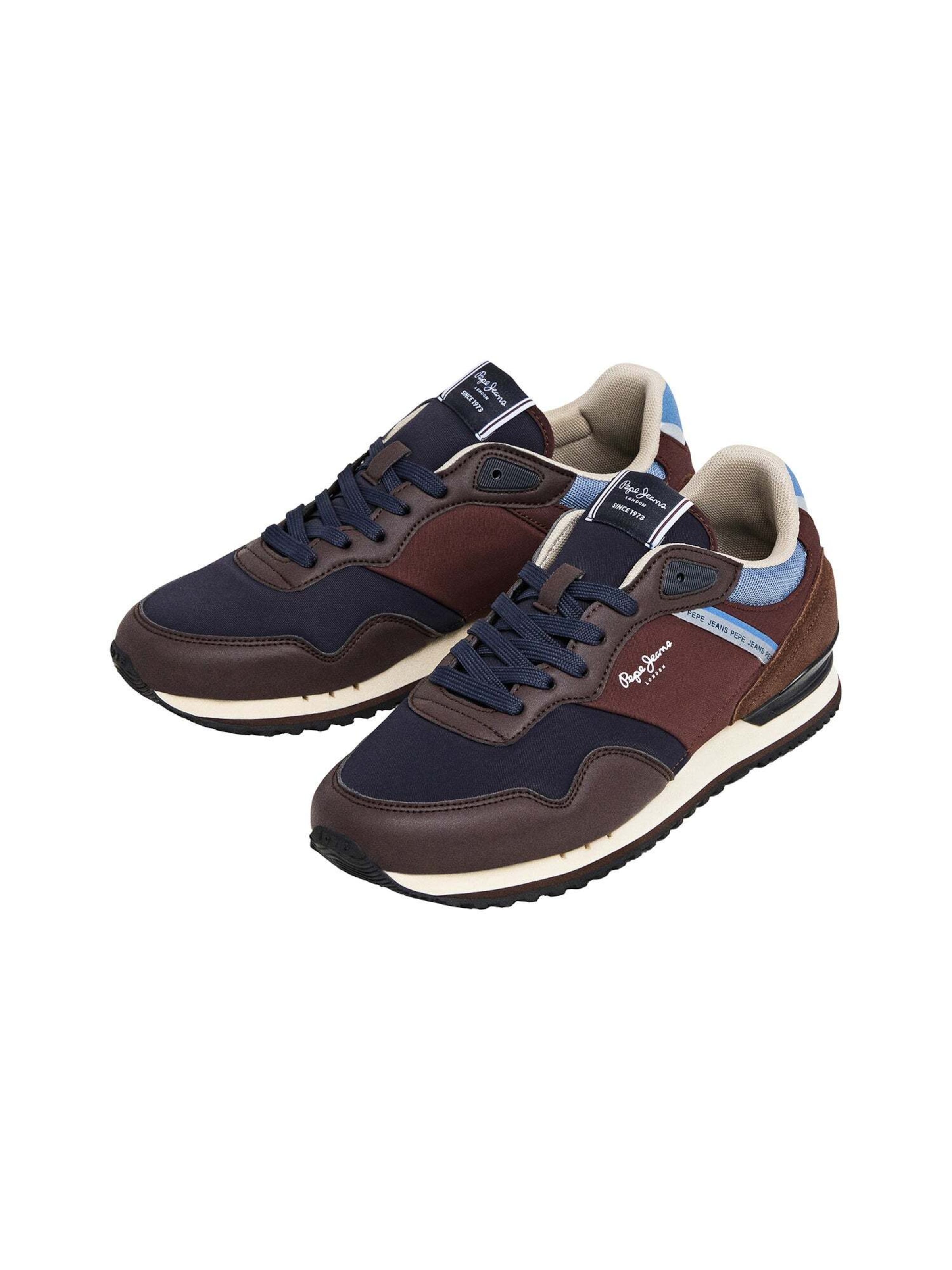 Pepe Jeans Platform trainers in Brown