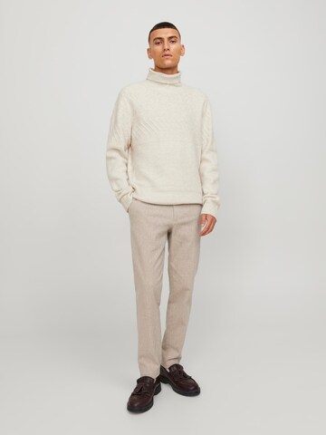 JACK & JONES Slimfit Chinobyxa 'MARCO' i beige