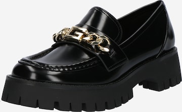 juoda GUESS Loaferai 'Almosty': priekis