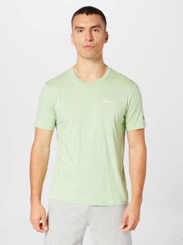 T-Shirt 'Legacy American Classics' Champion Authentic Athletic Apparel en vert : devant