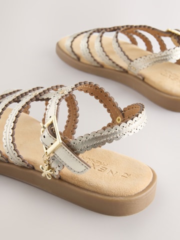 Next Босоножки в Серебристый