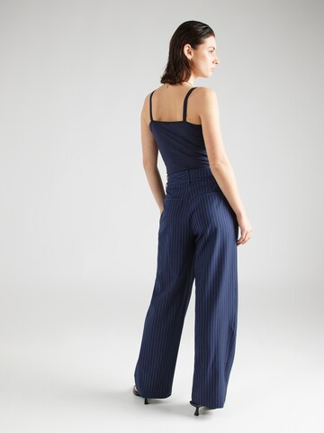 Wide leg Pantaloni con pieghe 'DENNY' di VILA in blu