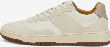 Sneaker bassa di Boggi Milano in beige: frontale