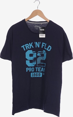 s.Oliver T-Shirt XXL in Blau: Vorderseite