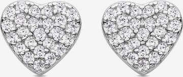 Boucles d'oreilles 'Nifan' Luxenter en blanc : devant