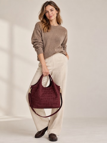 COLLEZIONE ALESSANDRO Handbag 'Lucca' in Red
