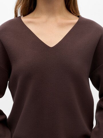 Pull-over OBJECT en marron