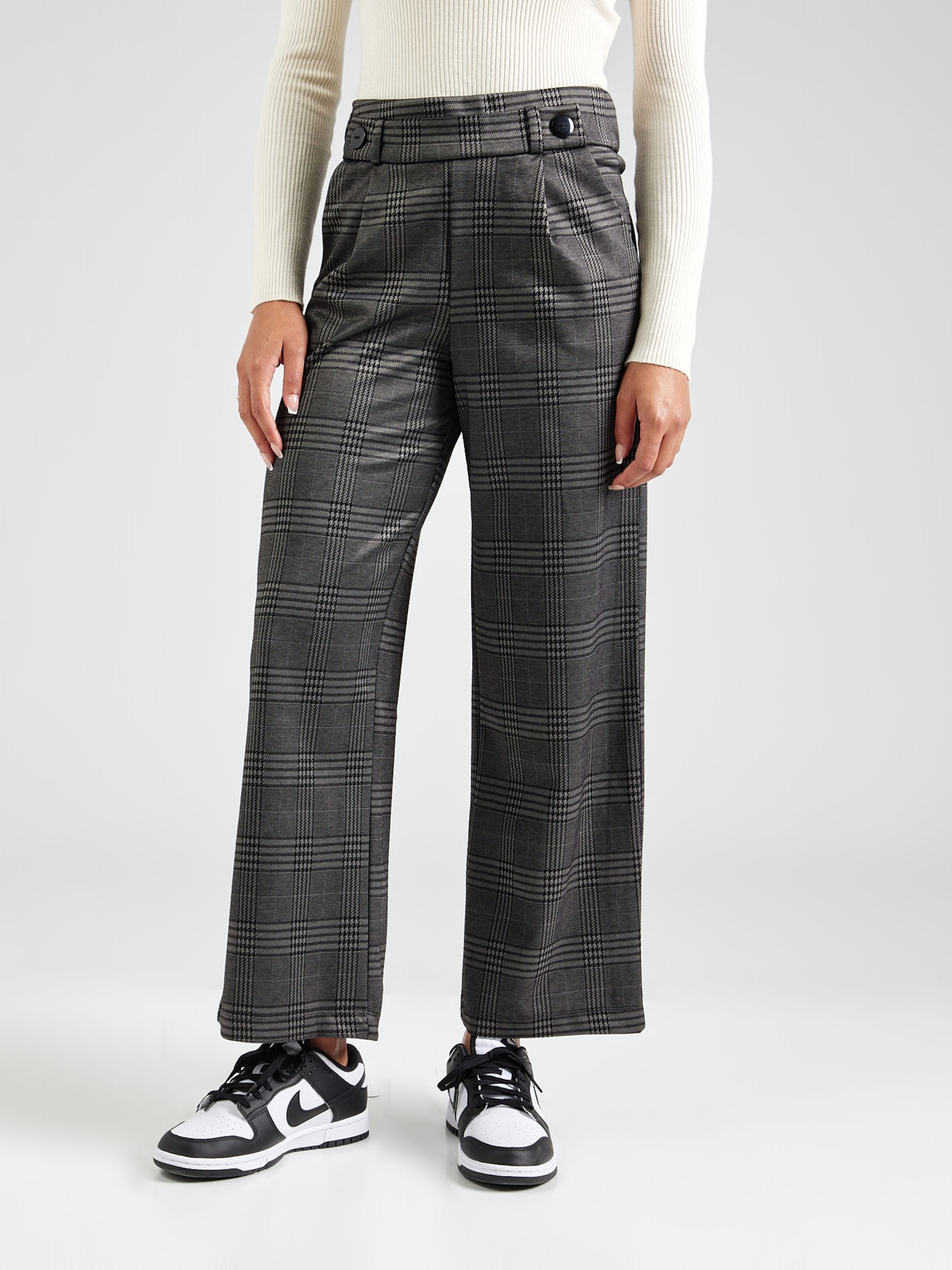 Gonna in misto lana a pieghe - Blu scuro - DONNA | H&M IT