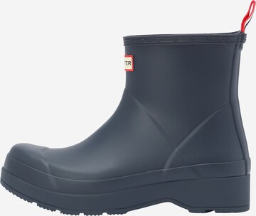 HUNTER Rubber Boots in Blue