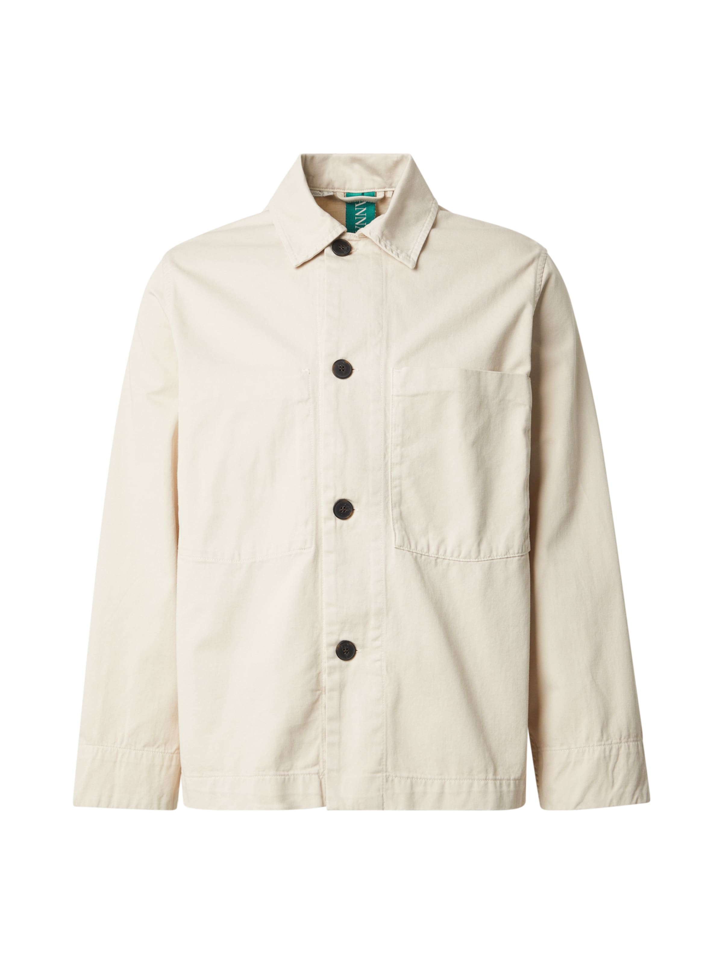 ANNARR Regular Fit Hemd 'Harki' in Beige: Vorderseite