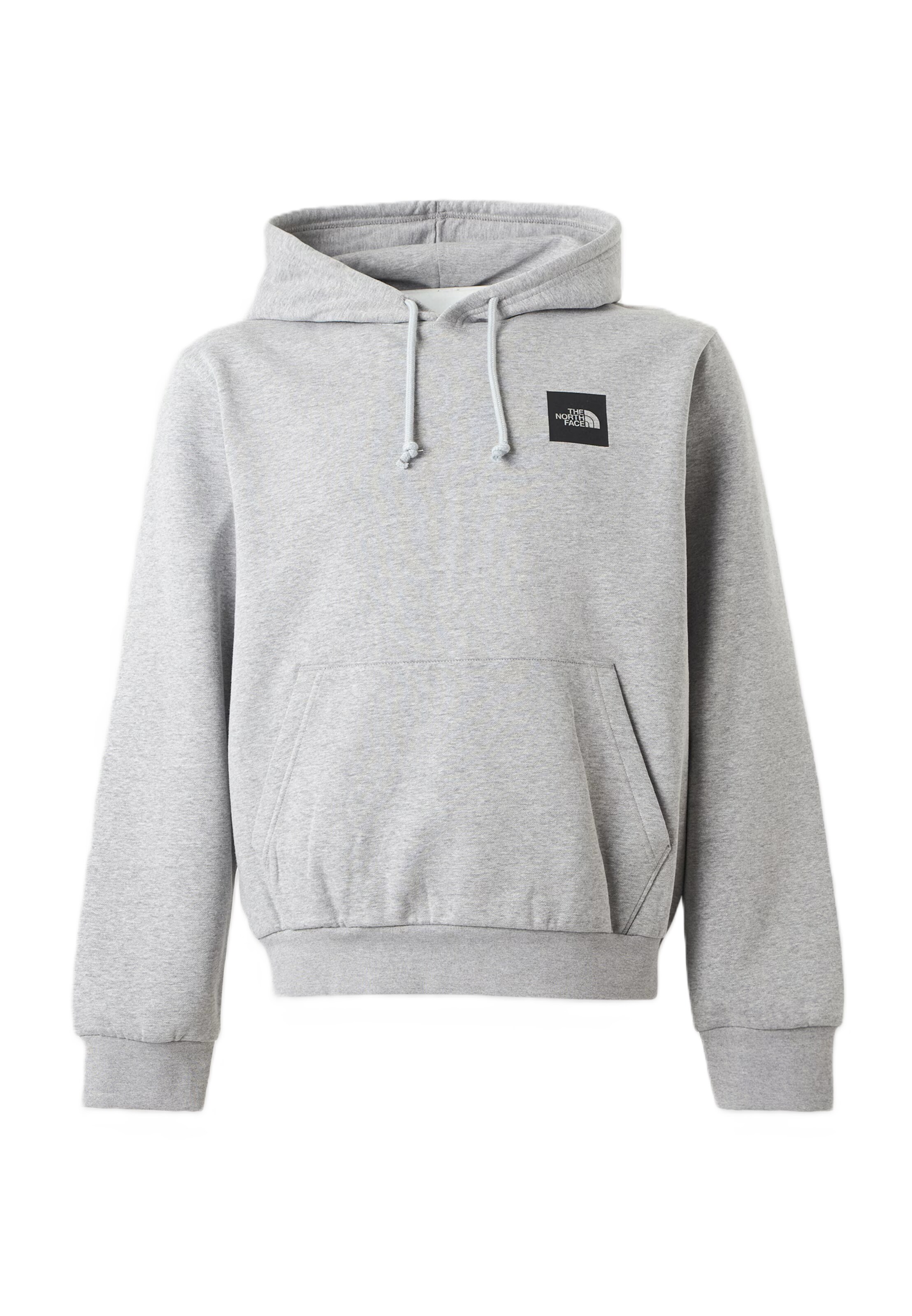 Felpa 'BOX HALF DOME' di THE NORTH FACE in grigio: frontale