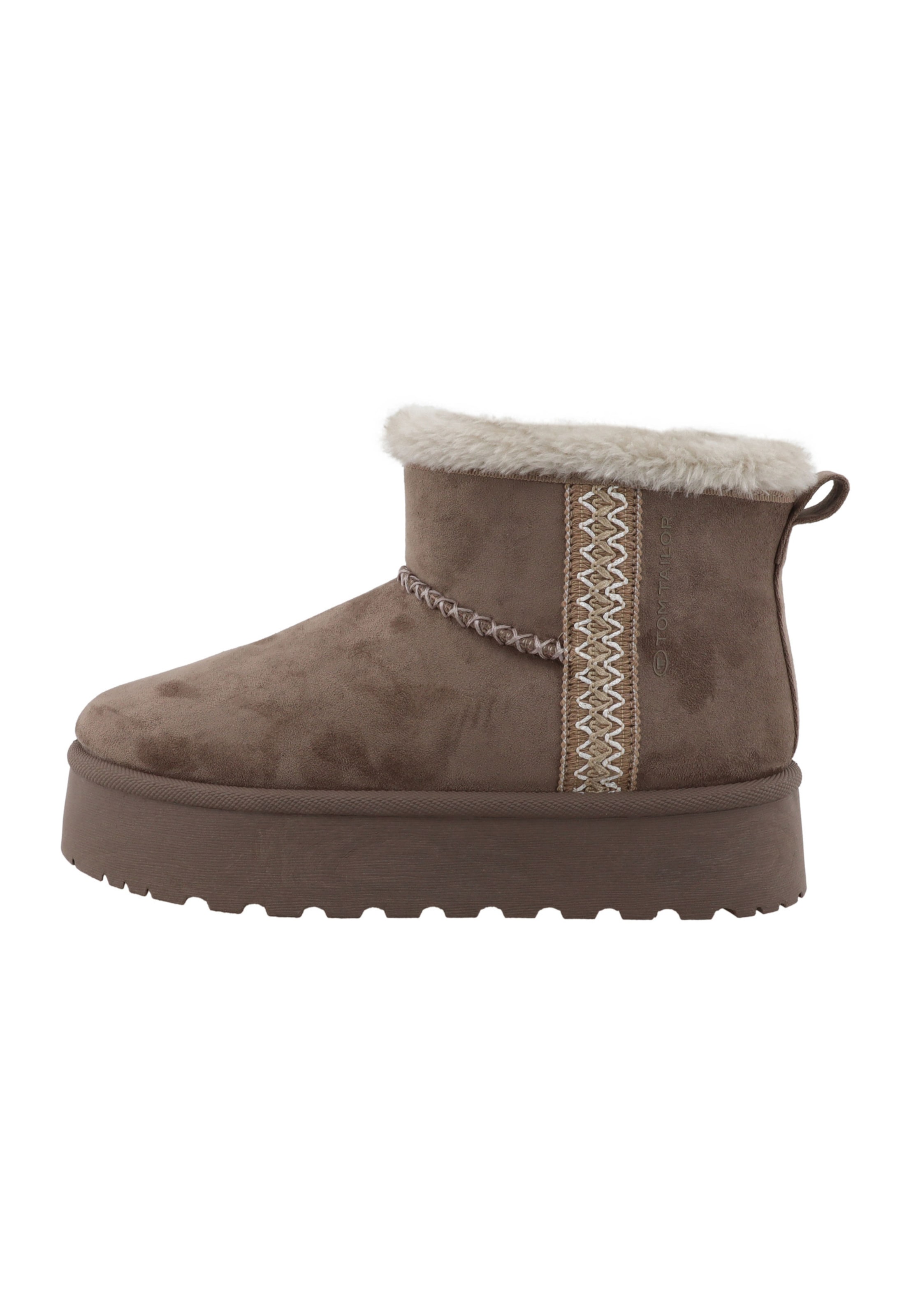 TOM TAILOR - Botas em castanho