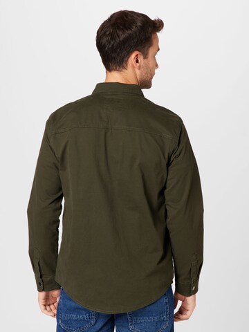 Only & Sons Regular fit Button Up Shirt 'CAM' in Green