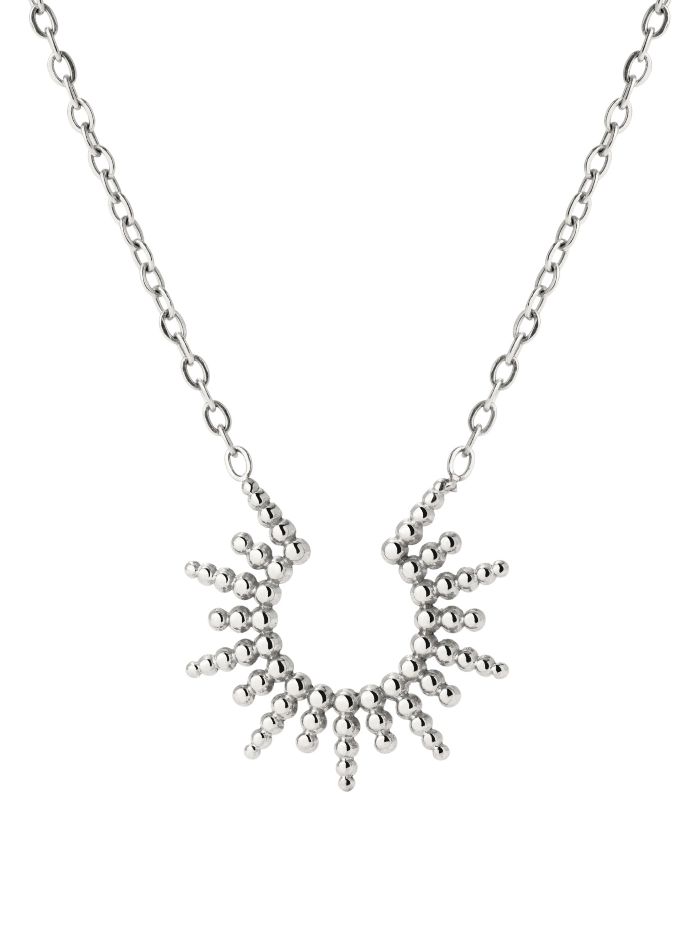 Luamaya Necklace 'Sunshine Sister Necklace' in Silver: front