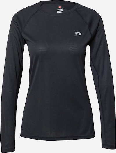 Newline Sportshirt in schwarz / weiß, Produktansicht