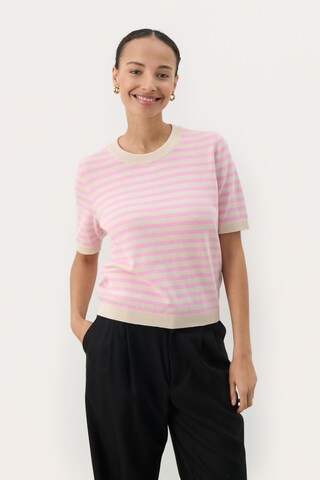 Part Two Sweater 'Gertiana' in Pink: front