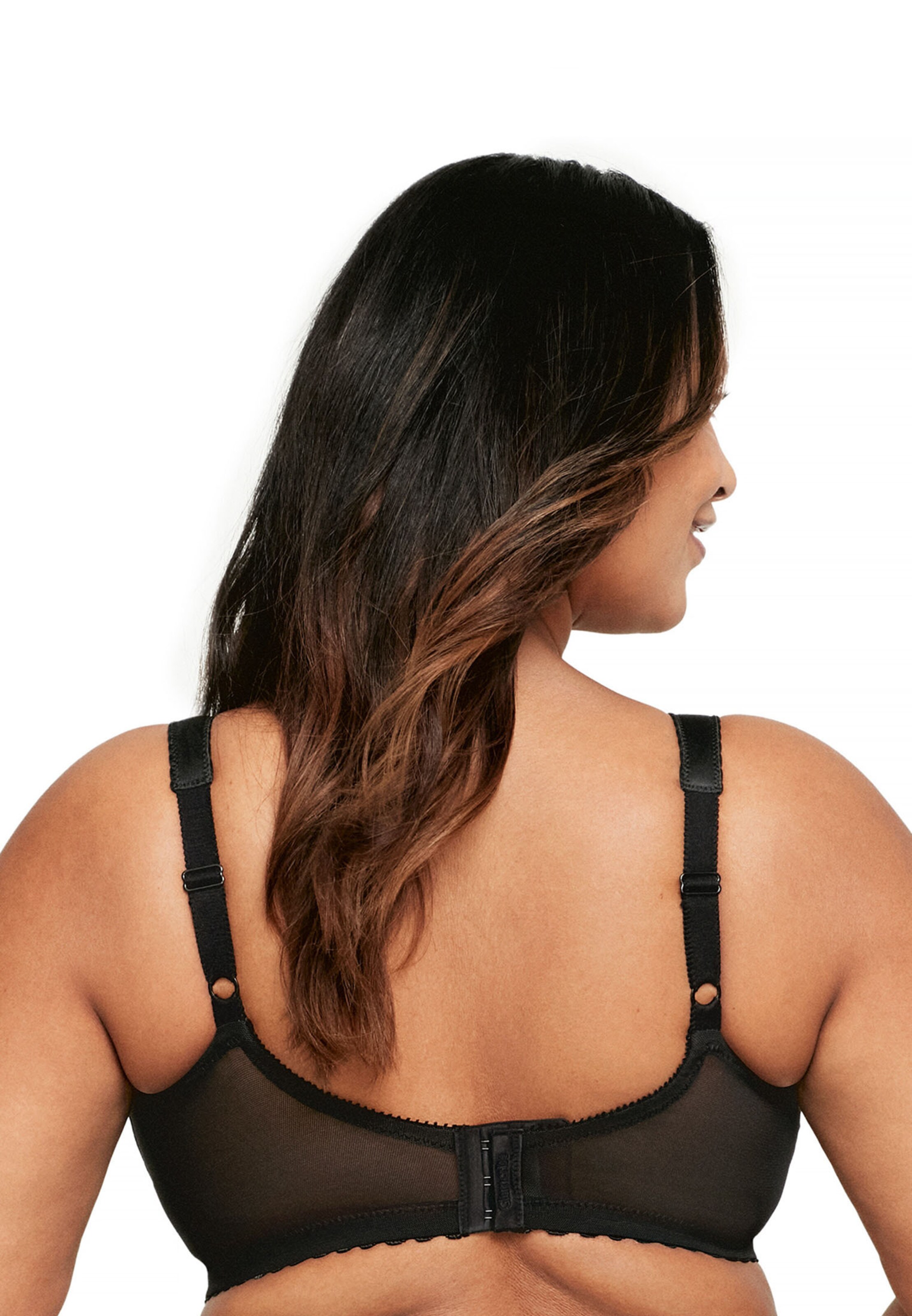 GLAMORISE T-shirt Bra in Black