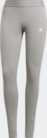 ADIDAS SPORTSWEAR Skinny Sporthose 'Essential' in Grau