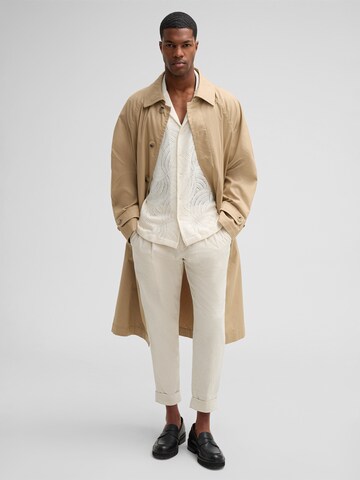 STRELLSON Regular fit Overhemd 'Cliro' in Beige