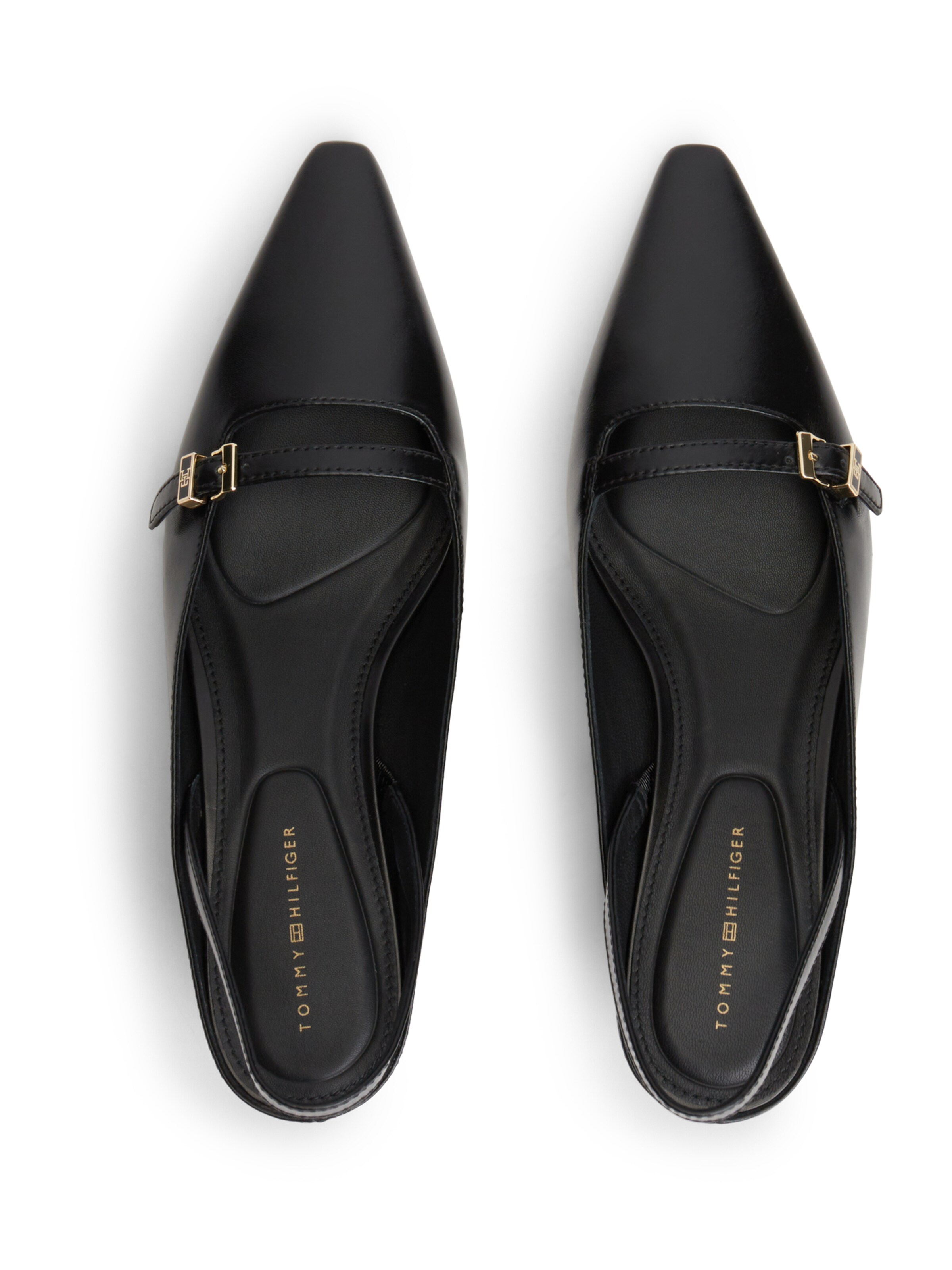 Escarpins à bride arrière TOMMY HILFIGER en noir