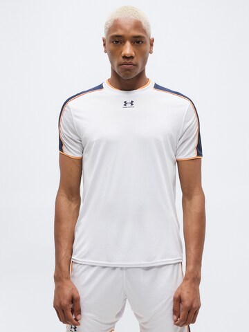 UNDER ARMOUR Functioneel shirt 'Challenger Train' in Wit: voorkant