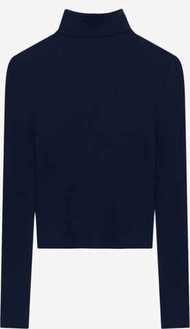 Pull-over Pull&Bear en bleu : devant