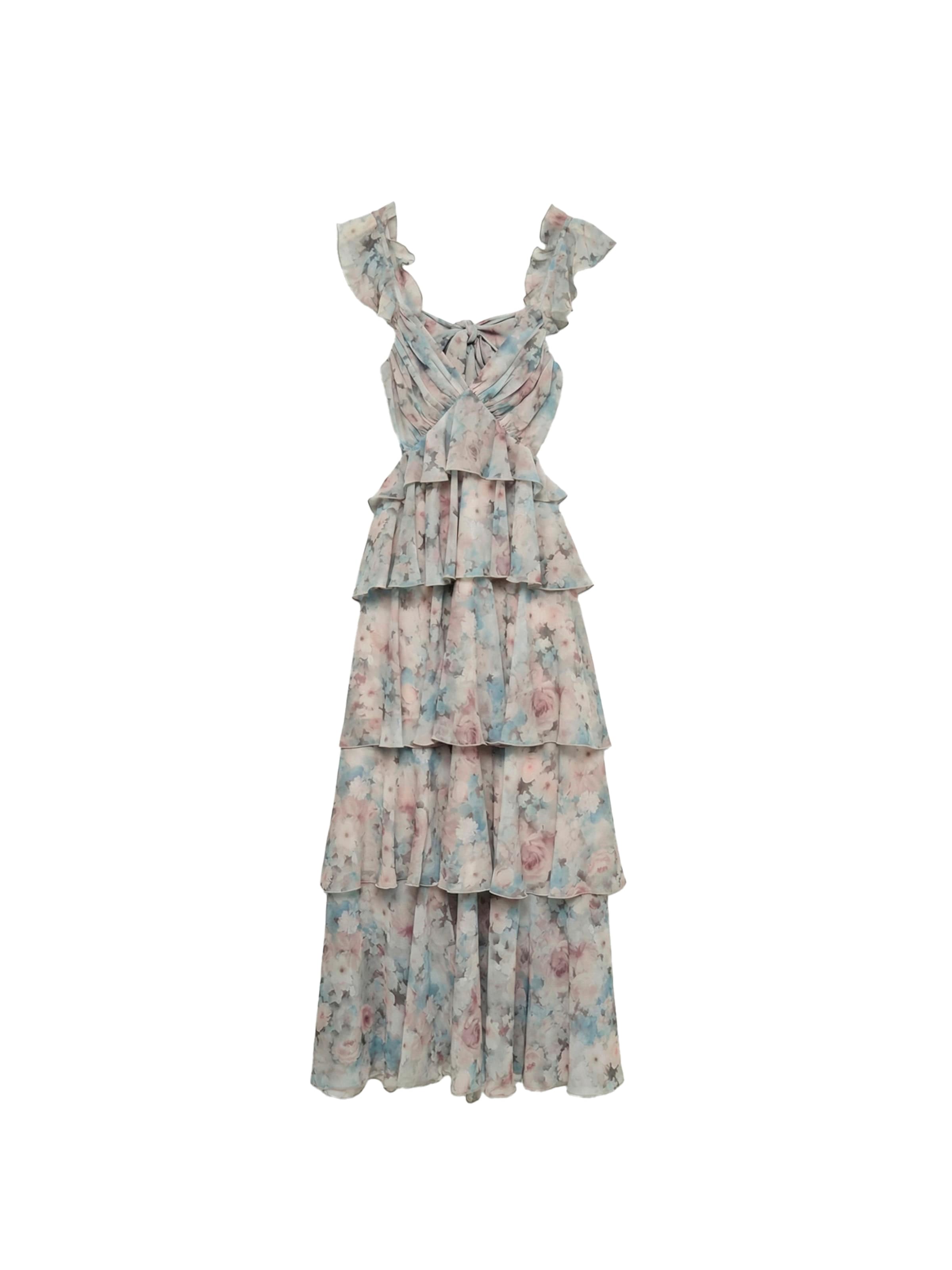 Robe 'VMSAFINA' VERO MODA en marron : devant