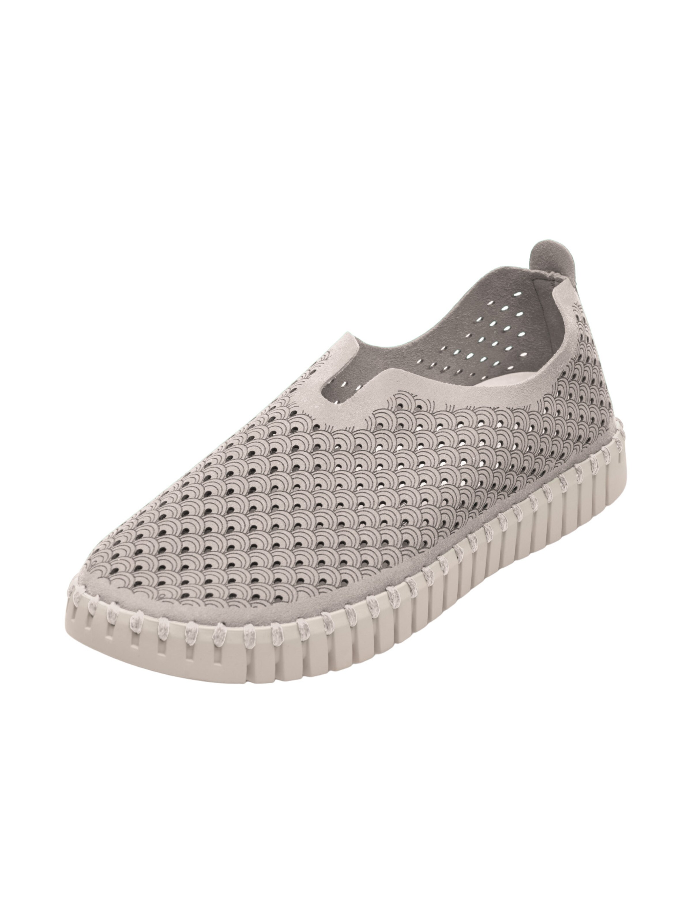 Slip on 'Tulip' ILSE JACOBSEN en gris : devant