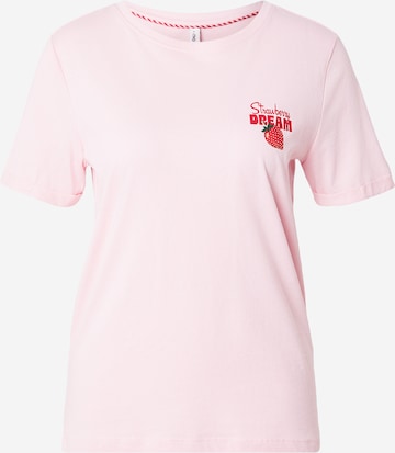 ONLY Shirt 'ONLKITA' in Roze: voorkant
