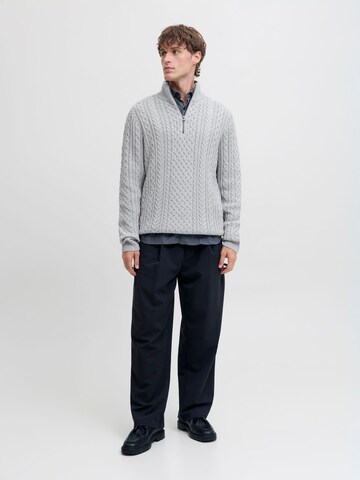 Pull-over 'JPRBLUSean' JACK & JONES en gris