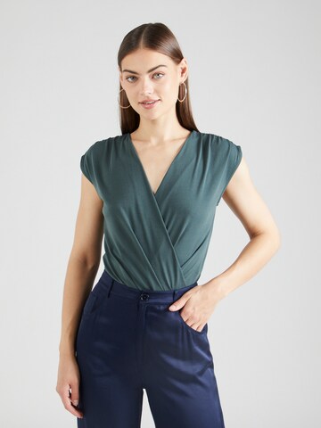 ABOUT YOU - Camisa body 'Stina' em verde: frente