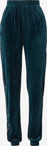 HunkemöllerPidžama hlače - zelena boja: prednji dio