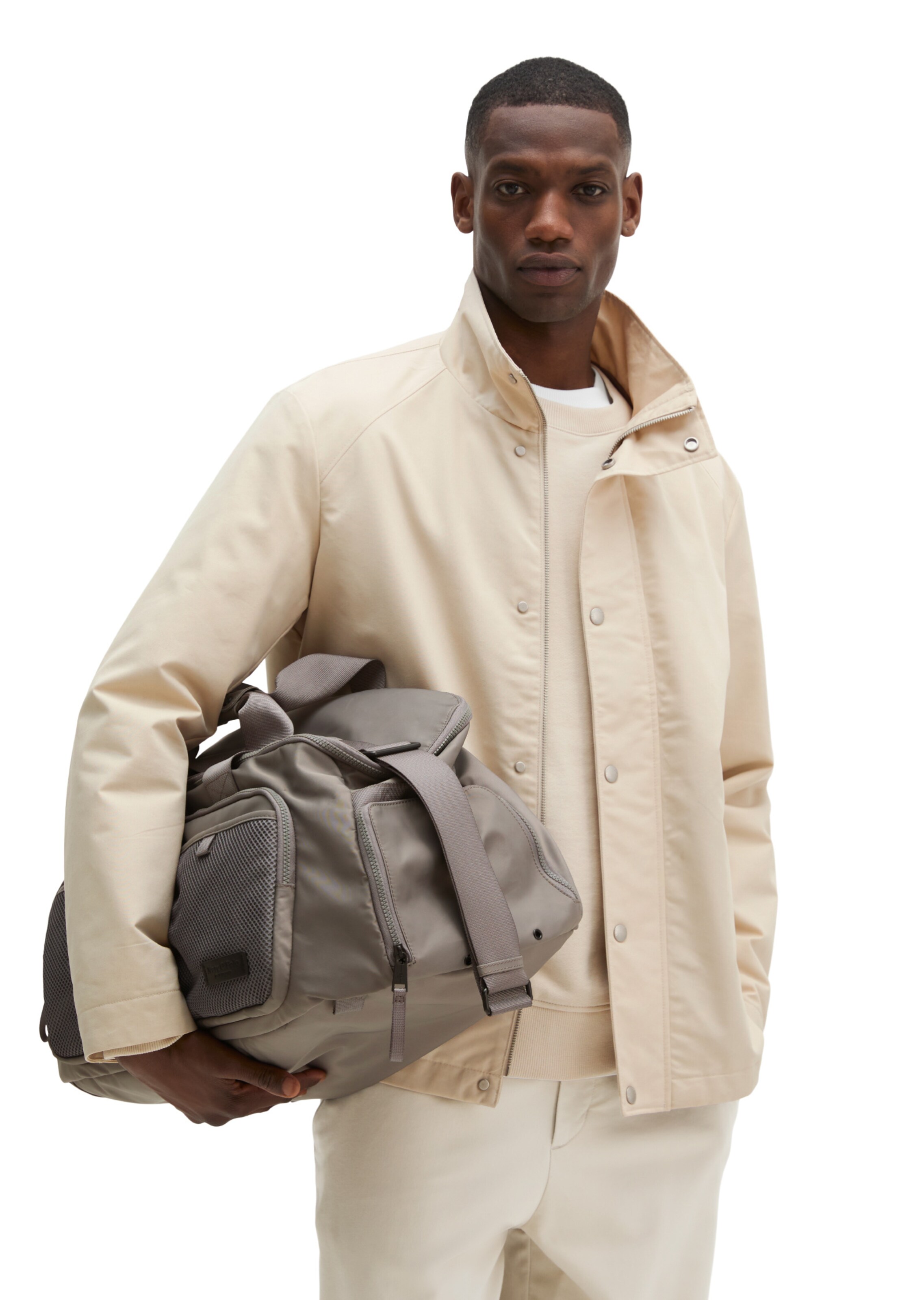 Marc O'Polo Weekender ' Per ' in Grey: front